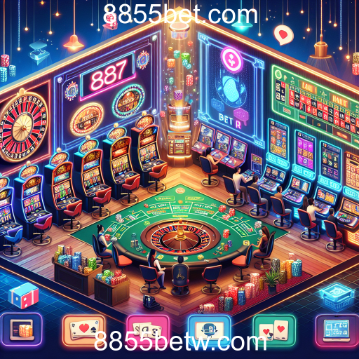 A Ascensão dos Jogos de Suporte em 8855bet.com